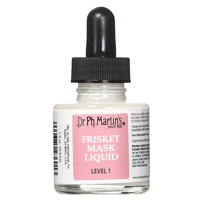 Dr. Ph. Martin's 1Oz Frisket Mask Liquid lvl 1 ( Enmascarador líquido)