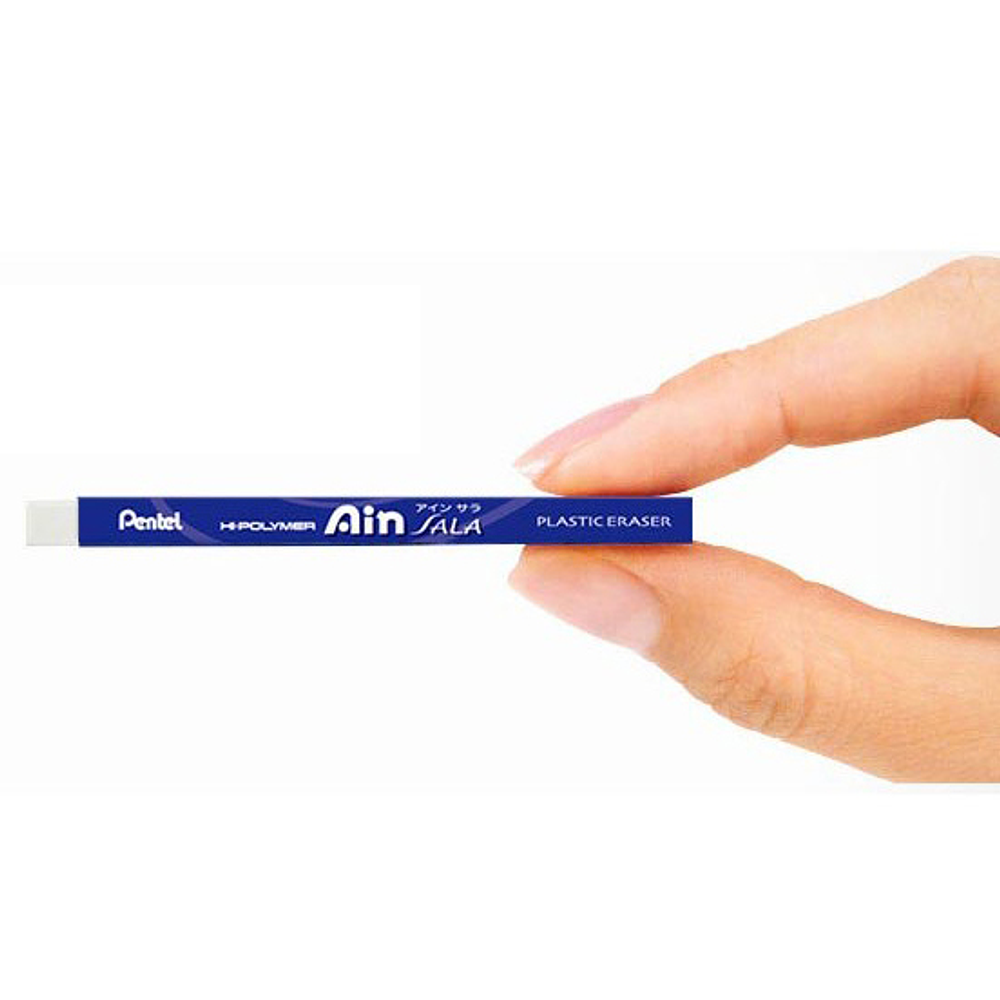 Pentel Ain Sala Hi-Polymer - Goma Delgada - Azul