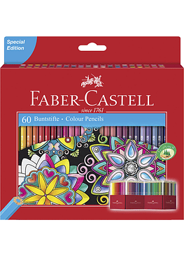 Fabercastell - 60 Lápices de Colores 