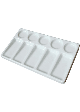 Paleta Mezcladora de Porcelana - 10 Espacios