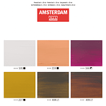 Acrílicos Amsterdam - Set 6 Colores Retrato - 20ml