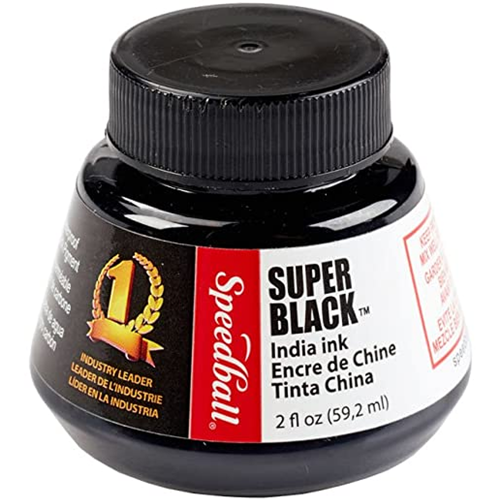 Tinta China SuperBlack 59,2 Ml - Speedball