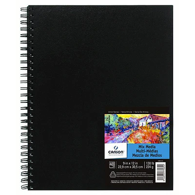 Canson - Art Book - Mix Media - 22,9 x 30,5 cm - 40 Hojas 224 grs