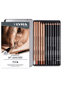 Rembrandt Art Specials Lyra - 12 Tonalidades Sepia