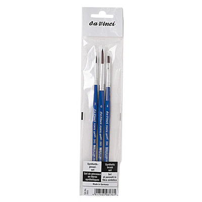 Da Vinci - Set 3 pinceles Forte-basic, serie 393 y 394