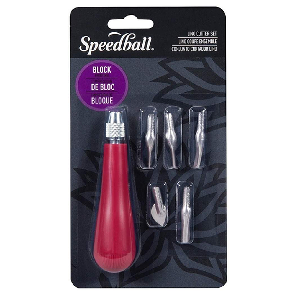 Set #1 de 5 gubias para linóleos - Speedball