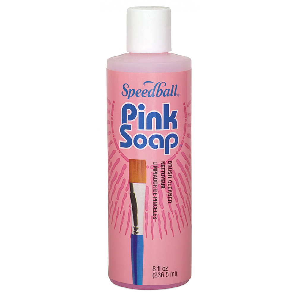 Limpiador de pinceles Pink Soap Mona Lisa - 120ml - Speedball