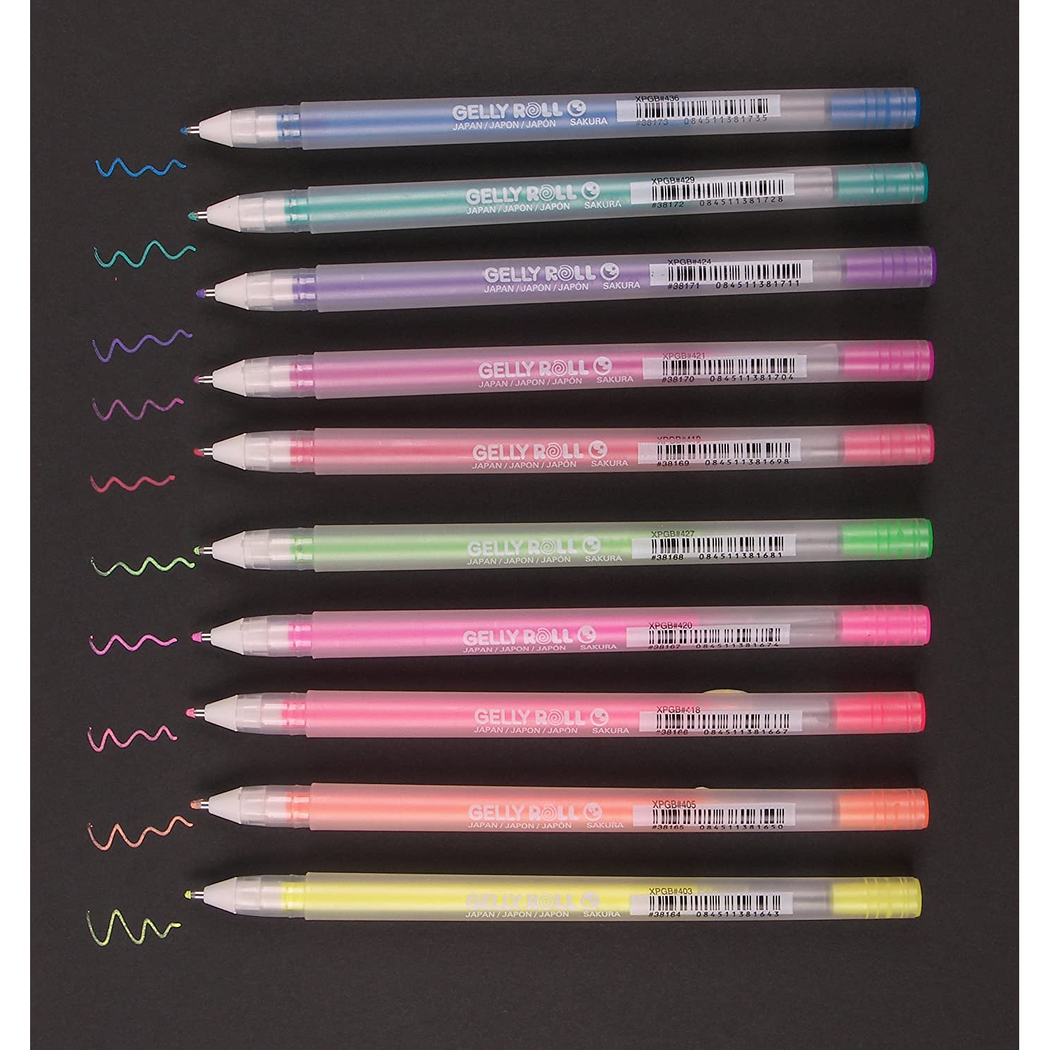 Set Sakura Gelly Roll -  12 Lápices Tinta Gel 