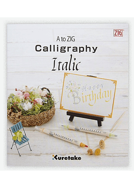 A to Zig Calligraphy Italic - Libro Informativo