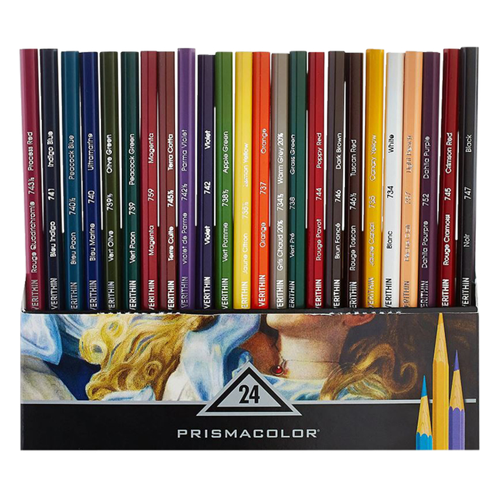 Prismacolor Premier - Set 24 Lápices de Colores Edición Verithin