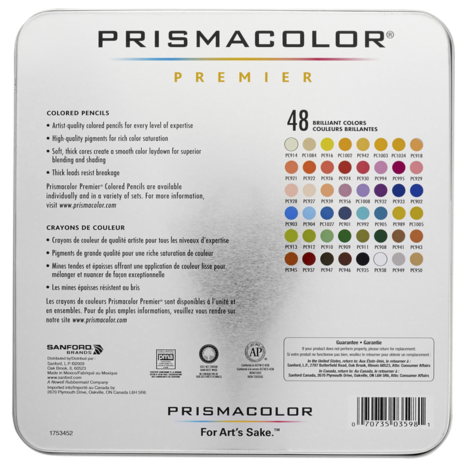 Prismacolor Premier - Set 48 Lápices de Colores. 2