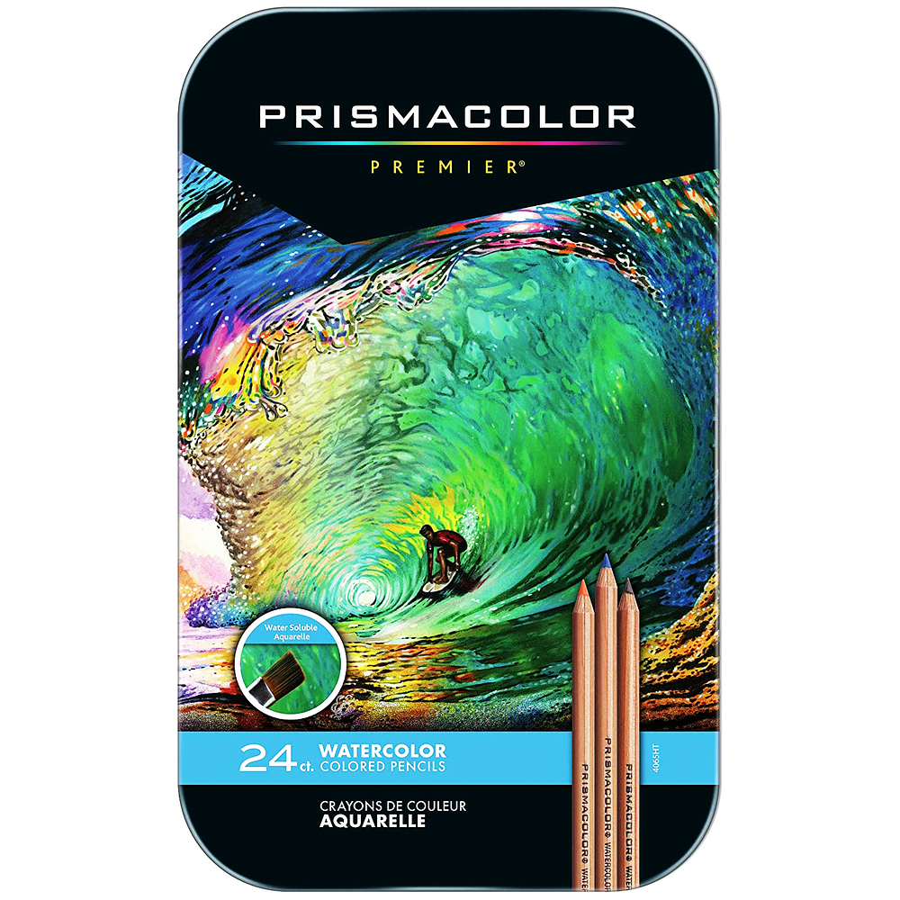 Prismacolor Premier - 24 Lápices de Colores Acuarelables.