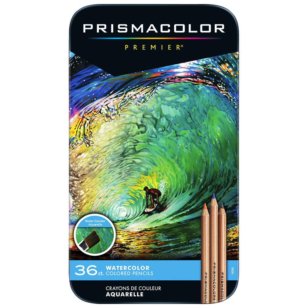 Prismacolor Premier - 36 Lápices de Colores Acuarelables.