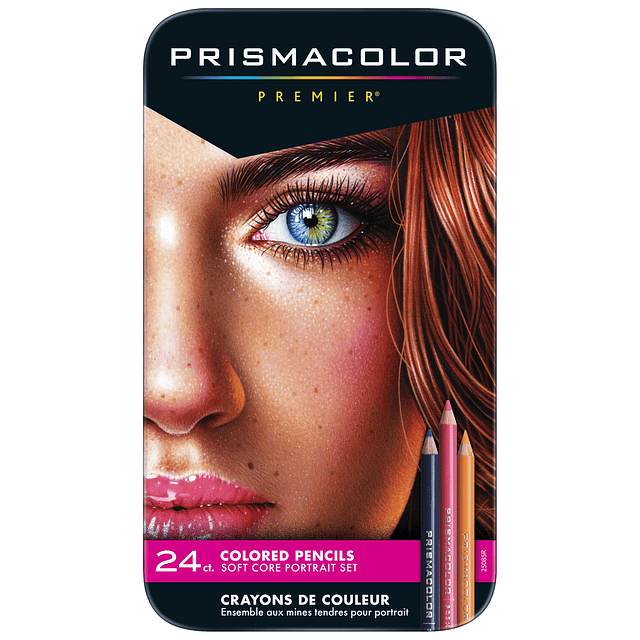 Prismacolor Premier - Set 24 Lápices de Colores - Retrato (Tonos Piel).