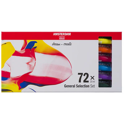 Amsterdam - Acrilicos 72 Colores - 20ml