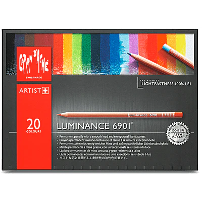 Lápices Luminance Caran D Ache -  Set 20 Colores.