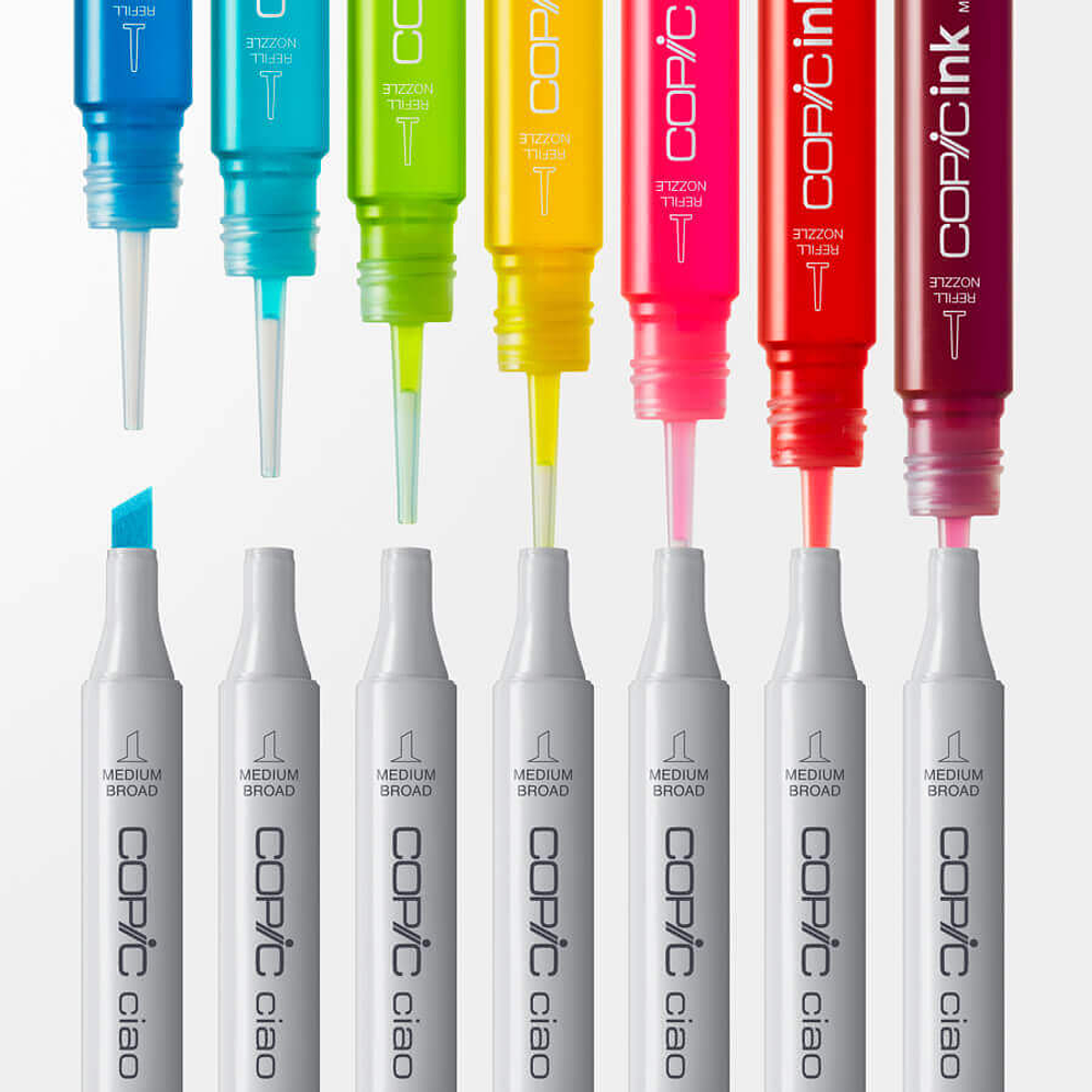 Set Copic Ciao - 6 Marcadores Skin - Colores Piel