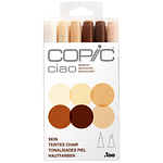 Set Copic Ciao - 6 Marcadores Skin - Colores Piel