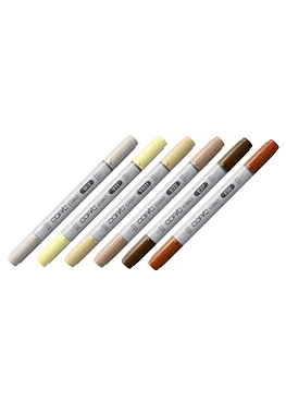 Set Copic Ciao - 6 Marcadores Hair - Colores Cabello