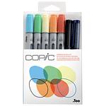 Set Copic Doodle - 7 Unidades Rainbow - Marcadores Colores Arcoíris