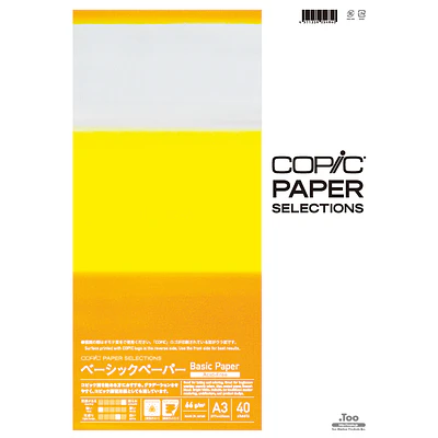 Copic - Basic Paper - A3 (29,7-x-42-cm) - 66 Gr - 40 Hjs