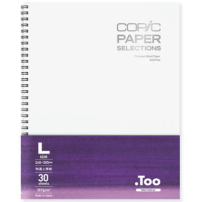 Copic - Croquera Premium - Bond Size L - (24-x-30,5-cm) - 157 Gr - 30 Hjs