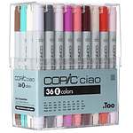 Set Copic Ciao - 36 Marcadores Colores E