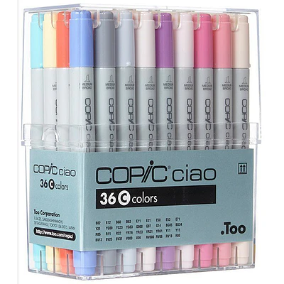 Copic Ciao - 36 Marcadores Colores C