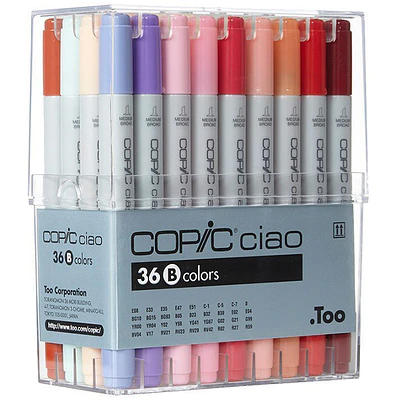 Copic Ciao - 36 Marcadores Colores B