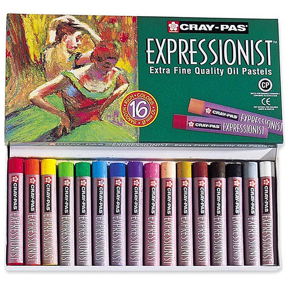 Pastel Graso Cray-Pas Expressionist - 16 Colores