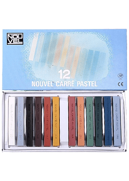 Pastel Seco Nouvel Carre - 12 Colores A