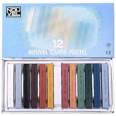 Pastel Seco Nouvel Carre - 12 Colores A