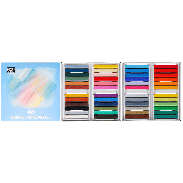 Pastel Seco Nouvel Carre - 48 Colores