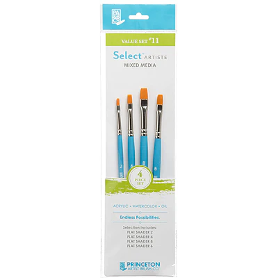 Set De Pinceles Princeton - 4 Un - Artist Value 11
