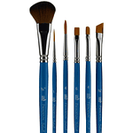 Set De Pinceles Princeton - 6 Un - Artist Value 20