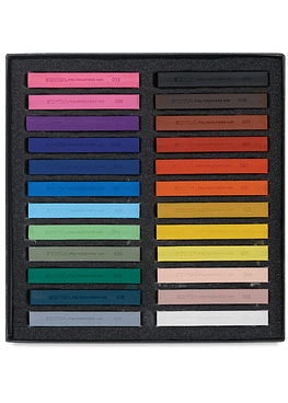 Lyra Polycrayons - Set 24 Pasteles Seco Blandos