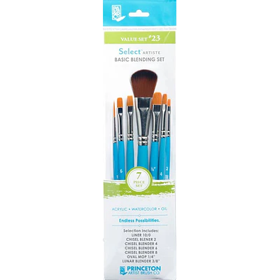 Set De Pinceles Princeton - 7 Un - Artist Value 23