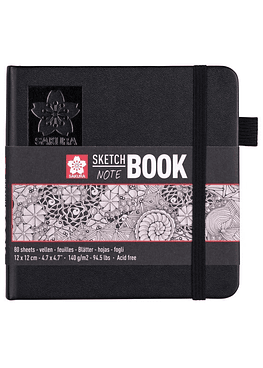 Sakura Sketch Book - Papel Crema 12x12 Cm - 140G - 80hj.