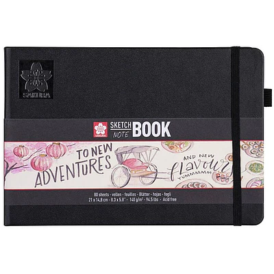 Sakura - Sketch Book Papel Crema 21X14,8 Cm - 140G - 80hj
