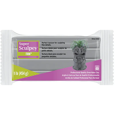Super Sculpey - Firme Gris - 454 Gr