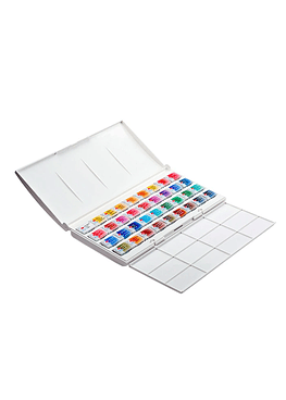 White Nights - Set Acuarela en pastilla 36 Colores - IWS Edition - Caja Plastica