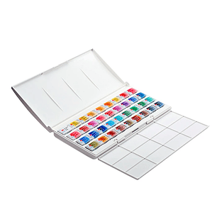 White Nights - Set Acuarela en pastilla 36 Colores - IWS Edition - Caja Plastica