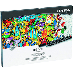 Marcadores Lyra - Art Pen 20 colores