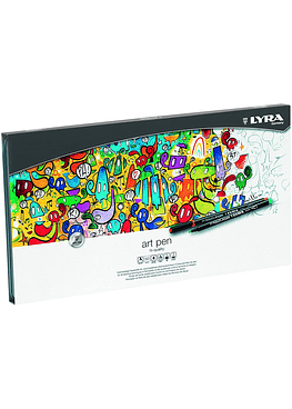 Marcadores Lyra - Art Pen 50 colores