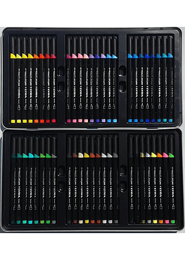 Marcadores Lyra - Art Pen 50 colores