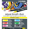 Lapices Punta Pincel - Aqua Brush Duo 6 colores primarios