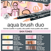 Marcadores Lyra - Aqua Brush Duo 6 colores piel