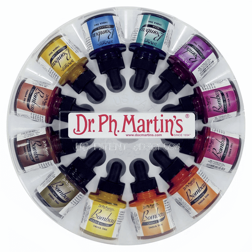 Dr. Ph. Martin's Bombay India Ink, 30ml - Set 2