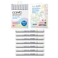Copic Sketch - 7 Marcadores Airy Tones – 4