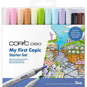 Set Copic Ciao - Mis Primeros Copics - Starter Set